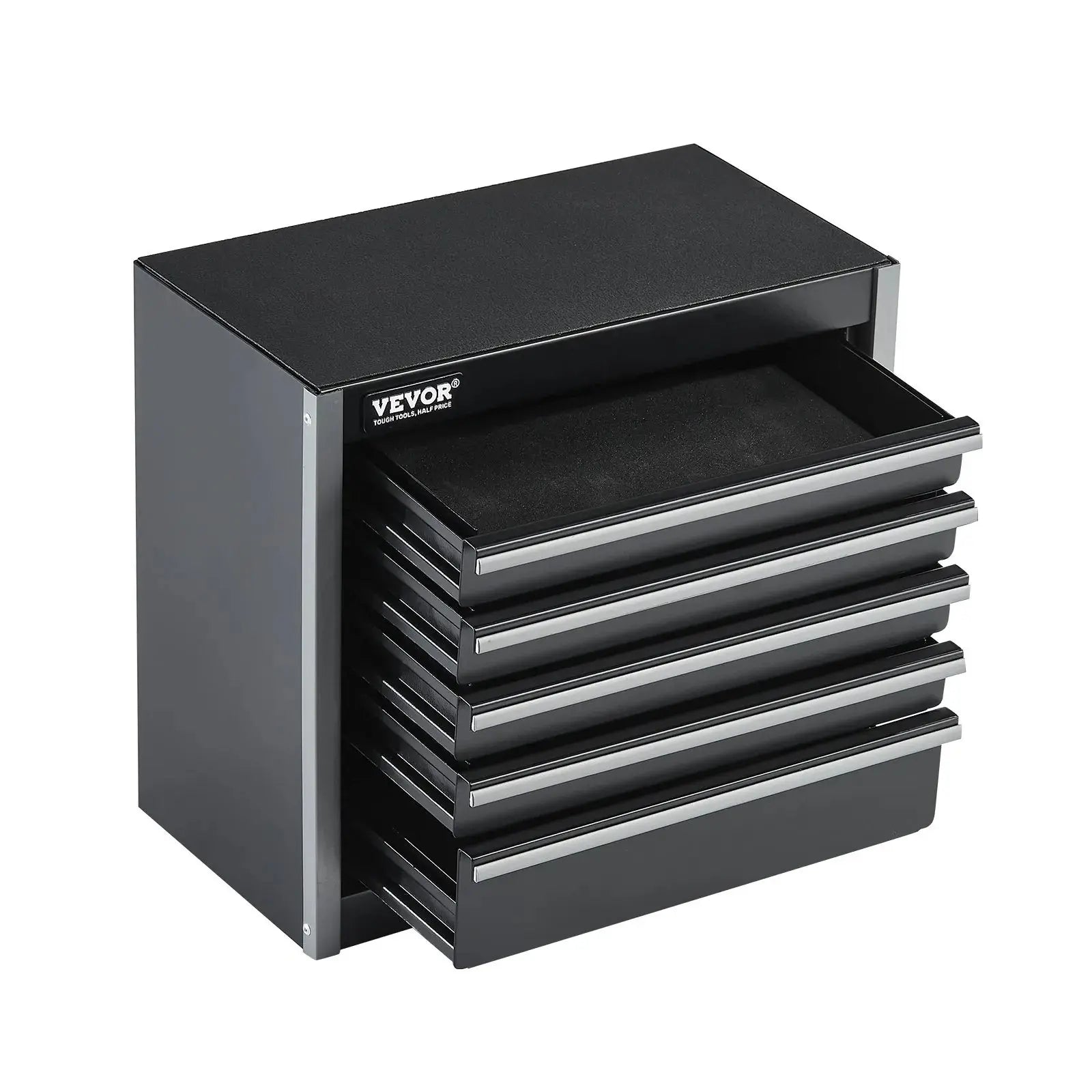 Portable Mini Steel Tool Box with Drawers